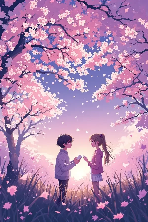 樱花信笺 封面